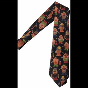 Ralph Marlin Mr Potato Head vintage tie